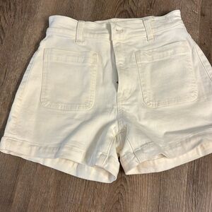 Madewell high rise sailor Jean short